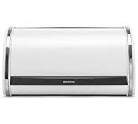 Brabantia panera con tapa deslizante, color blanco, tamaño mediano