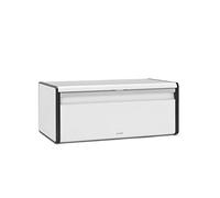 Brabantia Panera Rectangular, Acero, Blanco, Grande