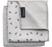 Brabantia Paños de Cocina de Microfibra, Gris Claro, Set de 2, 30 x 30 x 0,5 cm