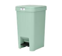 Brabantia Papelera con pedal StepUp de 16 L Jade green