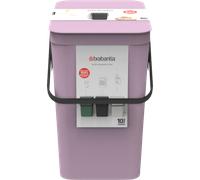 brabantia Papelera Sort & Go - 25 L - Lilac Pink brabantia