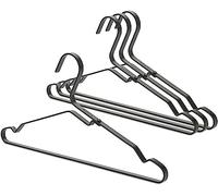 brabantia Set de 4 Perchas de Aluminio - Black brabantia