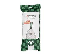 Brabantia PerfectFit Bag 36L - 20 piezas por rollo, bolsas de basura, plástico, 36L