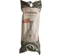 Brabantia PerfectFit Bag 50-60 L (H) - 20 unidades por rollo, bolsas de basura, 60 L