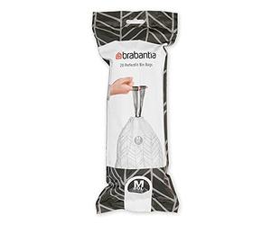 Brabantia PerfectFit Bag 60 L (M) - 20 unidades por rollo, bolsa de basura, 60 L