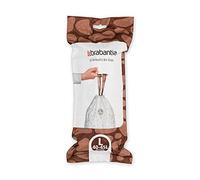 Brabantia PerfectFit Bolsas 40-4 -20 piezas por rollo, bolsas de basura, plástico, 45L