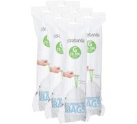 Brabantia PerfectFit G Bolsas de basura de 30 litros ~ 20 bolsas (paquete de 6)