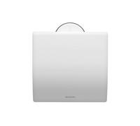 Brabantia 483387 - Portarollos de Papel higiénico, Color Blanco Puro