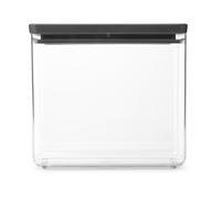 Brabantia Recipiento apilable TASTY+ 3.5 L Gris oscuro