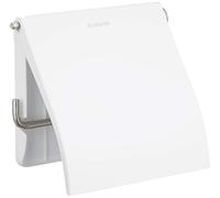 Brabantia Renew Collection Portarrollos de Papel higiénico, Acero Inoxidable, Blanco