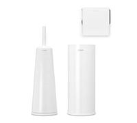 Brabantia Renew Collection Set de Accesorios de Aseo, Blanco, Talla única
