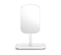 Brabantia ReNew Espejo con bandeja de almacenaje blanco