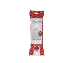 brabantia Rollo de Bolsas de Basura PerfectFit para Bo Touch Bin - 20-25L (J) - 20 Unidades brabantia