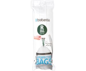 brabantia Rollo de Bolsas de Basura PerfectFit para Bo Touch Bin - 36L (R) - 10 Unidades brabantia