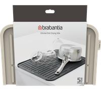 brabantia SinkSide - Alfombrilla de Silicona para Escurrir - Soft Beige brabantia