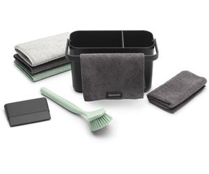 brabantia SinkSide - Set de Limpieza con Recipiente - 8 Piezas - 1 set brabantia