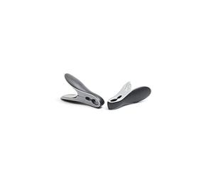 Brabantia - Smart Pegs - Pinzas de lavandería - Agarre Fuerte para Ropa Pesada - Sin Huellas - Sin Manchas de óxido - 100% plástico - para Bolsa de Pinzas - Esenciales de lavandería - Juego de 8 -