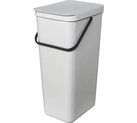 brabantia Cubo de Basura - Sort & Go, 40 L - Light Grey brabantia