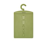 Brabantia - Tabla para Doblar Camisas - Tablero Plegable para Ropa - para Camisetas & Jerséis - con Gancho para Colgar - Accesorio para Armario - Organizador - Calm Green - 38 x 0,5 x 21,3 cm