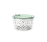 Brabantia Tasty+, Centrifugador de ensalada con cuenco para servir y colador, Secador de verduras crujientes y bayas con base antideslizante, Plástico duradero, Reciclable, apto para lavavajillas