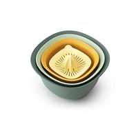 brabantia Juego de Cuencos, Colador y Exprimidor Tasty+ - 1 set brabantia