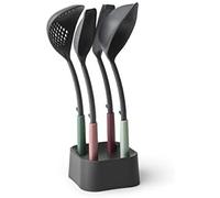 Brabantia tasty + juego de utensilios de cocina con soporte: cucharón