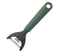 Brabantia Tasty+ pelador de alimentos en forma de y y rallador de cítricos, color fir green