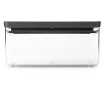 Brabantia Tasty+ recipiente de almacenamiento 22.1x11.1x10.6 cm transparente-negro 229923