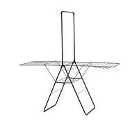 Brabantia HangOn Tendedero 25m con barra para ropa - negro mate