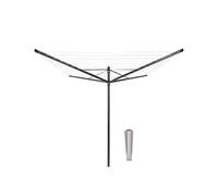 Brabantia Secadora de ropa Lift-O-Matic 50m con anclaje al suelo