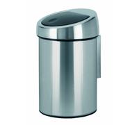 Brabantia touch bin - cubo de basura, 3 litros, cubo interior de plás