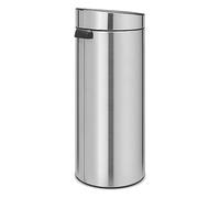 Brabantia Touch Bin - Cubo de Basura, 30 litros, Acero Mate