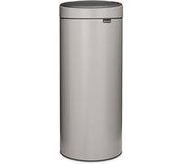 brabantia Touch Bin New 30 Litros, Cubo Interior de Plástico - Soft Grey brabantia