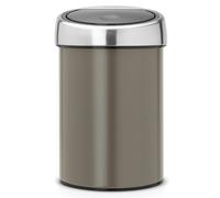Brabantia Touch Bin papelera 3 l cromo-gris 364464