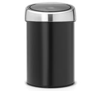 Brabantia Touch Bin papelera 3 l cromo-negro 364440