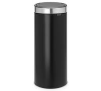 Brabantia Touch Bin papelera 30 l cromo-negro 115448