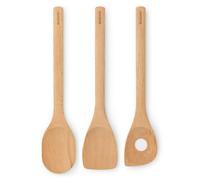 Brabantia Utensilios de cocina de madera de haya Profile 3 piezas