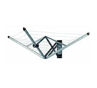 Brabantia Tendedero WallFix 24 m con funda de tela Gris