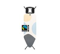 Brabantia XL Comfort - Tabla de planchar con soporte sólido para plancha de vapor | Grande (talla C) | Cubierta de burbujas de comercio justo | Altura ajustable (27-38 pulgadas), fácil de plegar