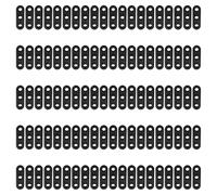 BRABOSTON 100 tensores de cuerda de viento para tienda de campaña, ajustador de línea, hebillas de gancho de apriete, accesorios de toldo a prueba de viento, hebilla de cuerda de viento