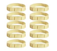 BRABOSTON 2 piezas de reloj de cuarzo con números romanos/arábigos de 65 mm, diseño de adornos dorados y plateados para una fácil reparación de manualidades, funciona con pilas