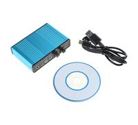 BRABOSTON Caja de tarjeta de sonido envolvente USB 5.1/7.1 con SPDIF y entrada de micrófono para PC/juegos o amantes de la música, cine en casa K Song