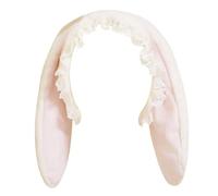BRABOSTON Diadema de encaje de anime para niñas, diadema de orejas de felpa LolitaStyle, tocado de cosplay, tocado de ComicShow, gorro de felpa, diadema de orejas Lolitabunny