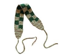 BRABOSTON Elegantes diademas de ganchillo suaves y cómodas para cualquier ocasión o temporada, banda para el pelo de mujer para niñas, Verde guisante., Talla única