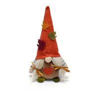 BRABOSTON Gnomos de otoño de temporada de felpa muñeca hecha a mano de tela de otoño inspirados en hojas de otoño decoraciones para mantos, estanterías, tela de franela gnomos