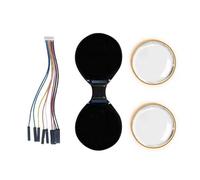 BRABOSTON Módulo LCD circular de doble ojo de 0.7 pulgadas, 160 x 160, conexión SPI de 4 líneas para proyectos electrónicos, pantalla LCD redonda