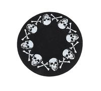 BRABOSTON Sombrero de Halloween para niñas, sombrero punk, pintor, Halloween, diablo, resistente al viento, para fotografía callejera, calabaza para mujer