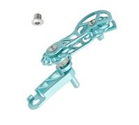 BRABOSTON Tensor de cadena de bicicleta de montaña de una sola velocidad, guía 11T, protectores de bicicleta de doble resorte, fácil de usar, doble resorte