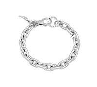 Bracciale Raspini Emily Medio in Argento 925 | Gioiello Donna Fatto a Mano in Italia con Catena Marina e Chiusura ad Anello Brisé, Stile Classico