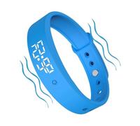 Braccialetto Allarme Silenzioso - Orologio Intelligent Con Timer Vibrante | Timer Giornaliero Con 3sveglie, Per Bambini Adolescenti Adulti Anziani Addestramento Al Vasino Medicinali Fitness Sonno